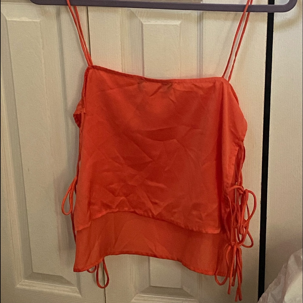 Lulus Tank, Salmon - Picture 2 of 7